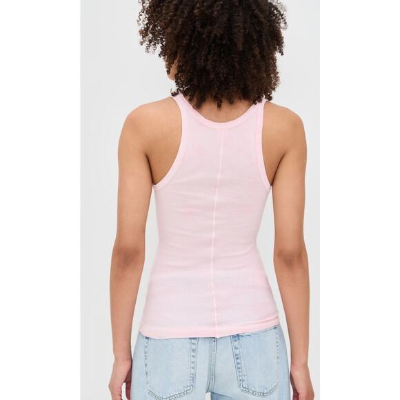 RE/DONE X Hanes Ribbed Tank Top in Rosita Tie Dye XS - Picture 3 of 4